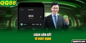 Cách liên kết ví USDT QQ88